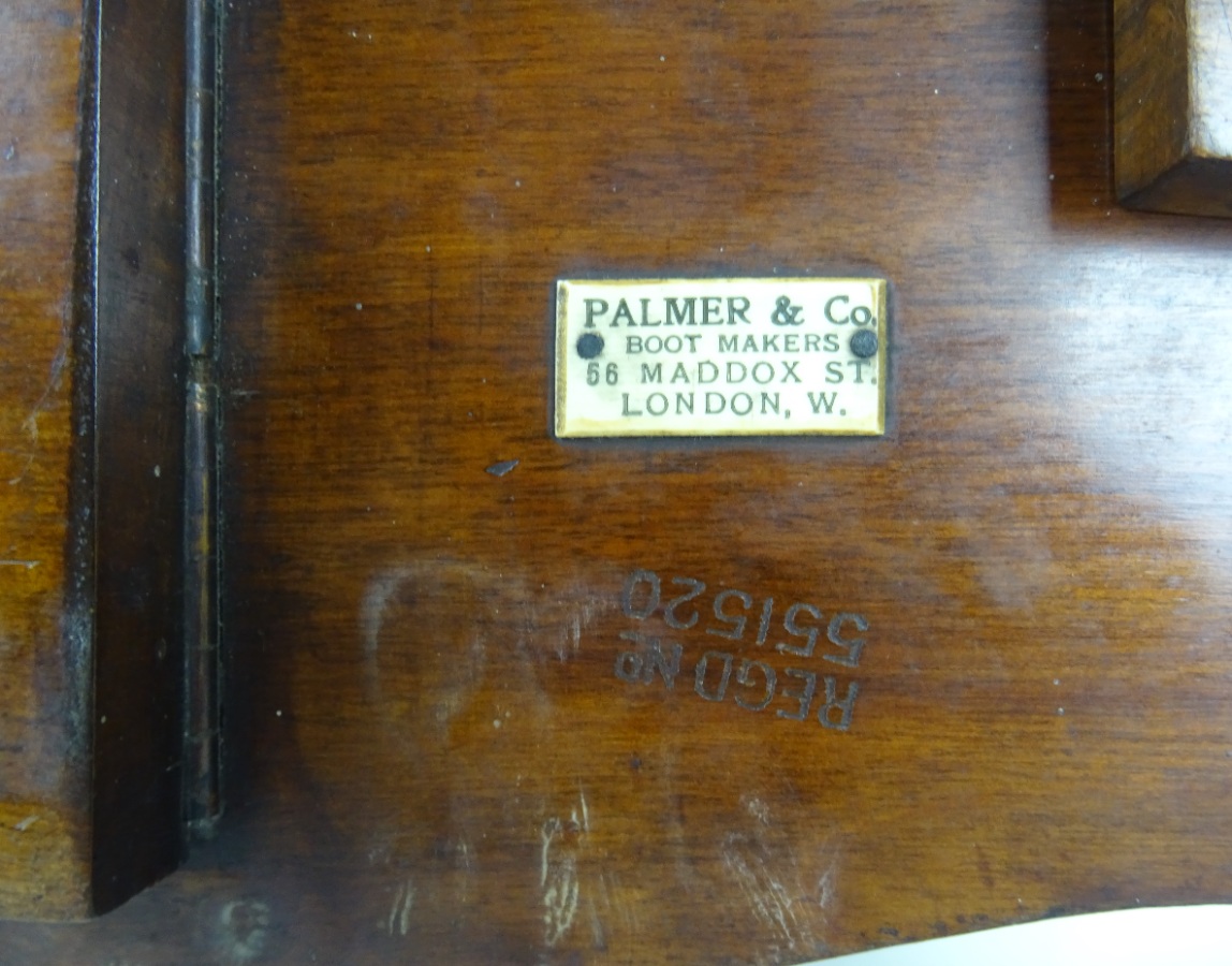 Campaign Military Mahogany Boot Jack by Palmer & Co London Boot Maker